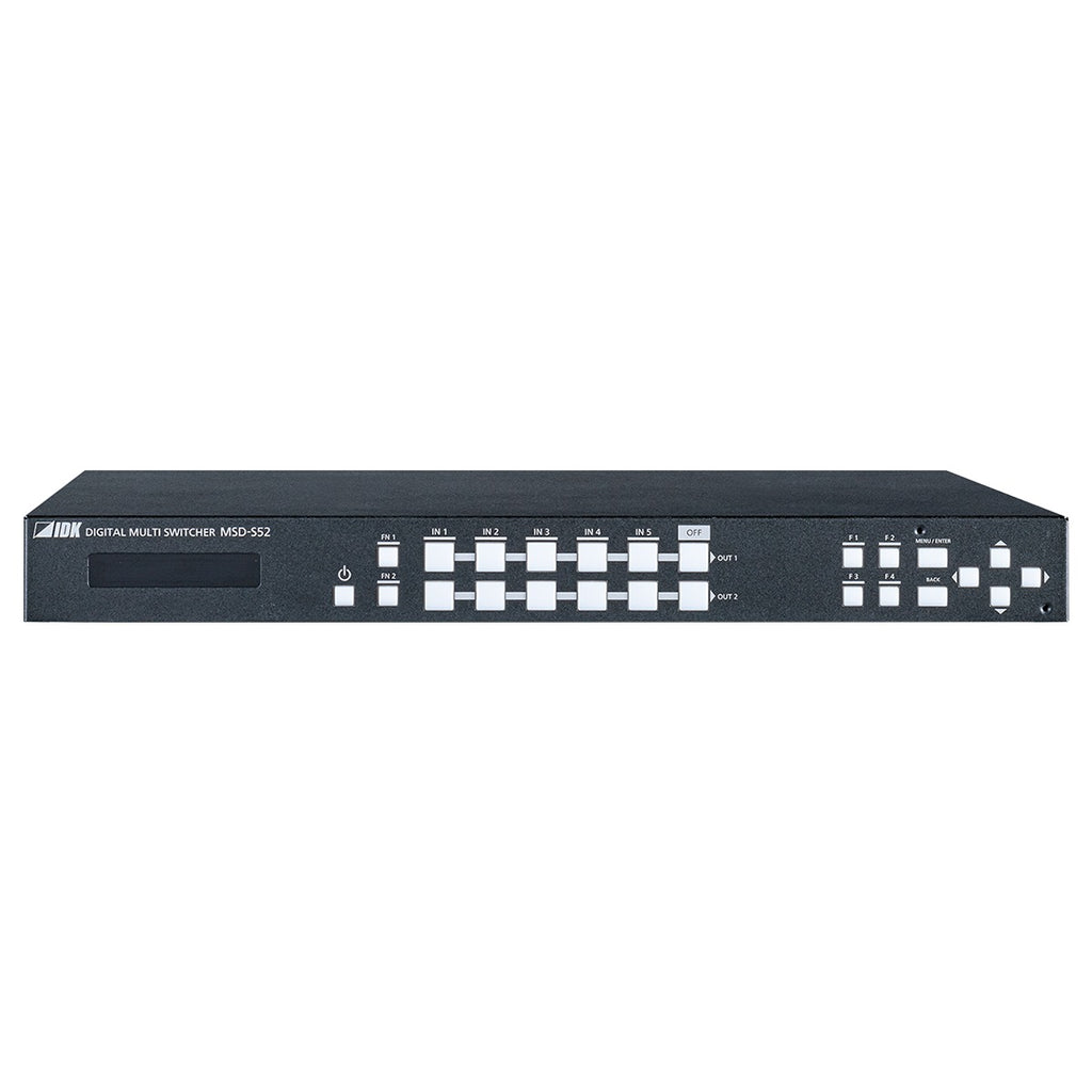 IDK MSD-S52 Digital Multi Switcher, 5 Inputs & 2 Outputs