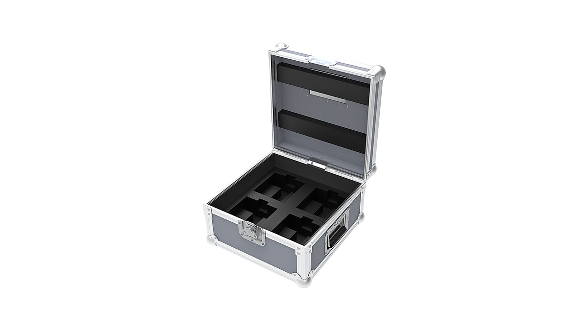 NEXO IDT-4CASE14 flight case for four ID14 speakers, shown open