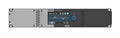 NEXO NXAMP4x2MK2 Powered TD Controller, 2U rack unit, front view with touchscreen