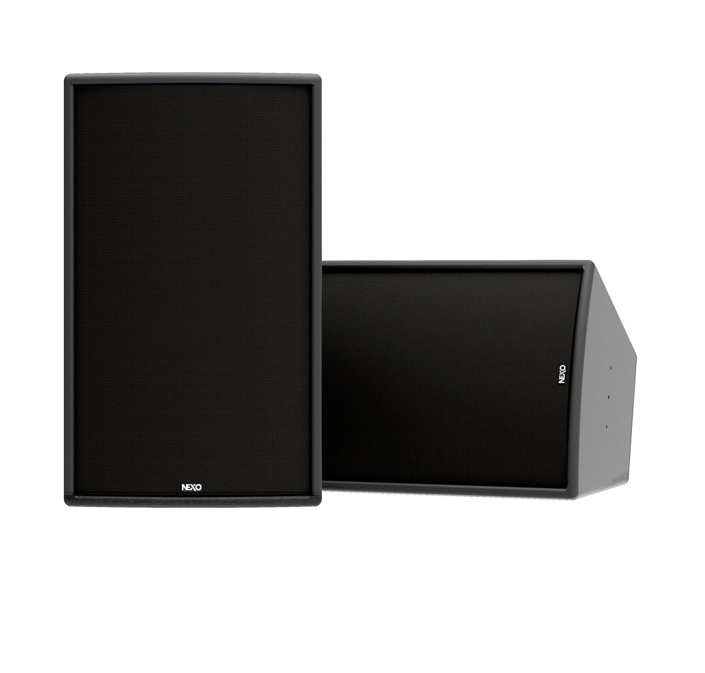 NEXO ePS10 installation speaker, front view and horizontal orientation