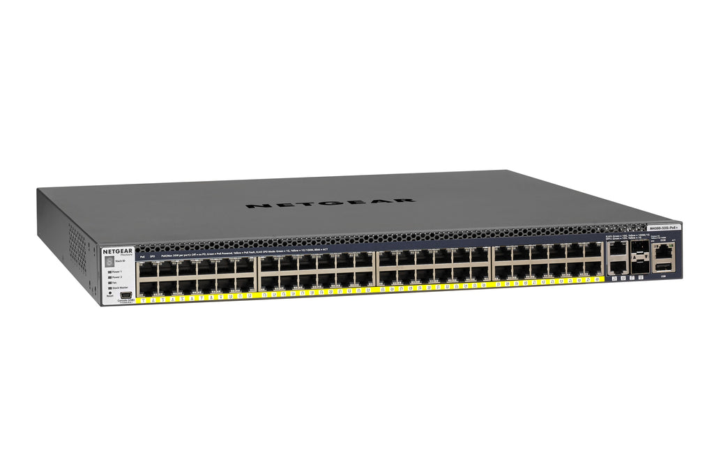 Netgear M4300-52G-PoE+ Managed Switch with APS550W PSU