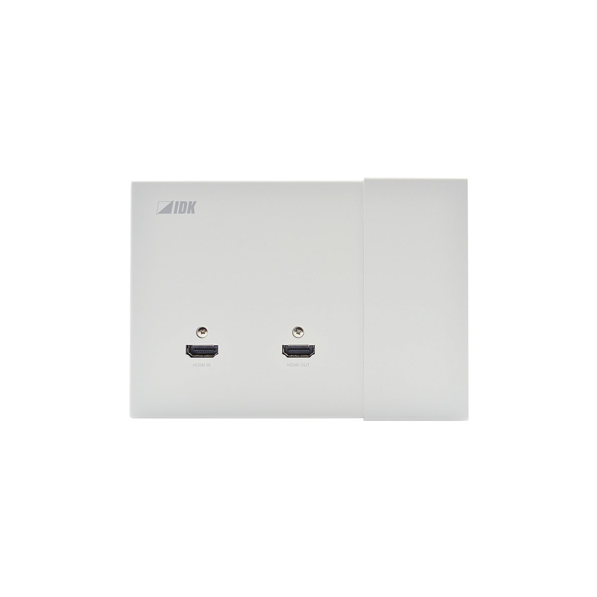 IDK WC-3S Plate Cover for NJR Wall Plate, White