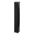NEXO ID84L column bass speaker in black, angled front view