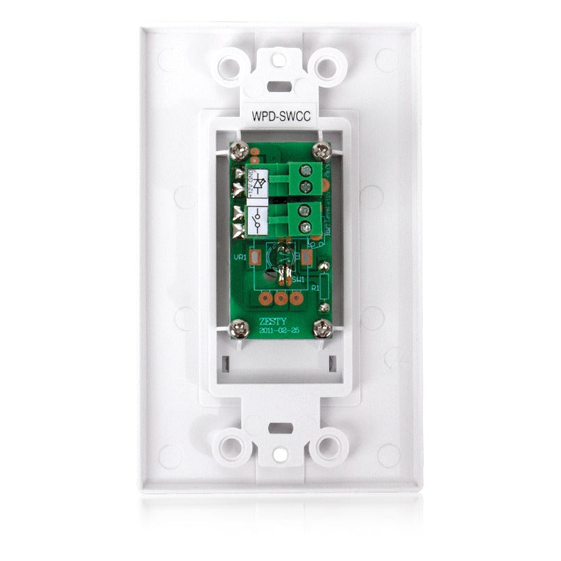 AtlasIED WPD-SWCC Wall Plate Push Button Switch, Hard Contact Closure