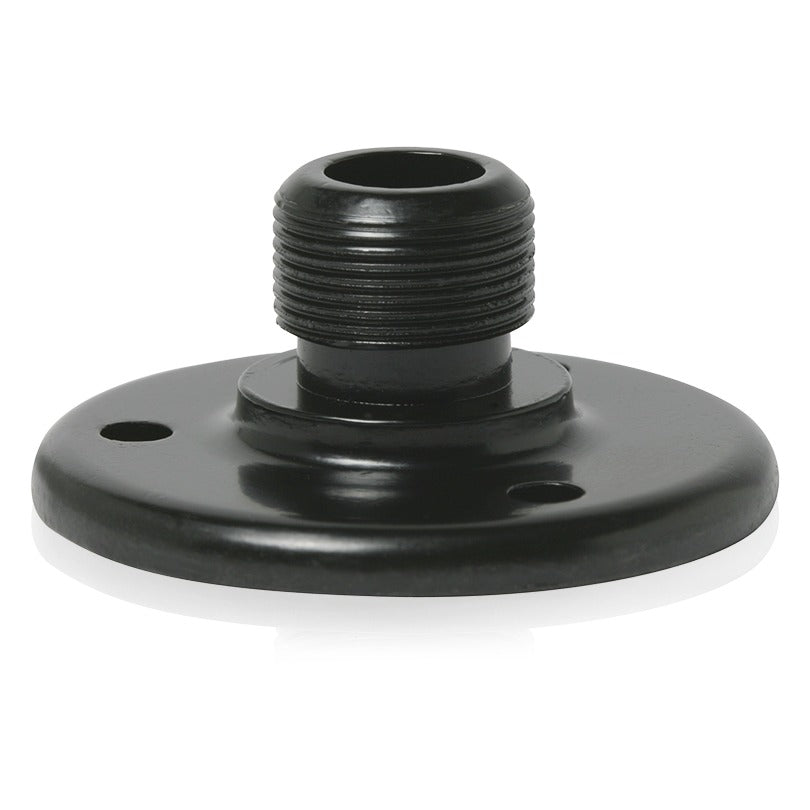AtlasIED AD-12E Surface Male Mic Flange 5/8" #27 Thrd 100pc Ebony