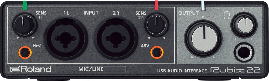 Roland RUBIX22 2 In/2 Out Hi-Res USB Audio Interface for Mac, PC, and iPad