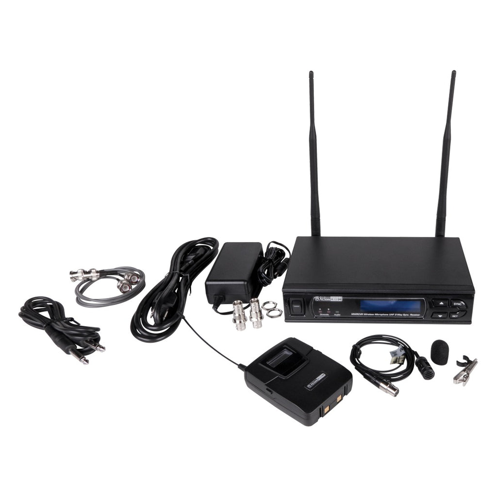 AtlasIED MW100BP-LM Wireless Microphone Kit with Lavalier Microphone