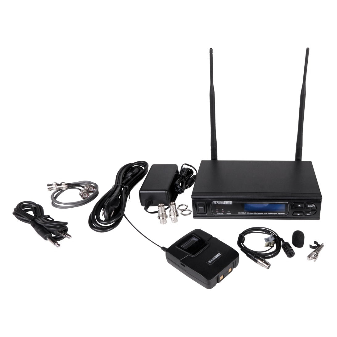 AtlasIED MW100BP-LM Wireless Microphone Kit with Lavalier Microphone