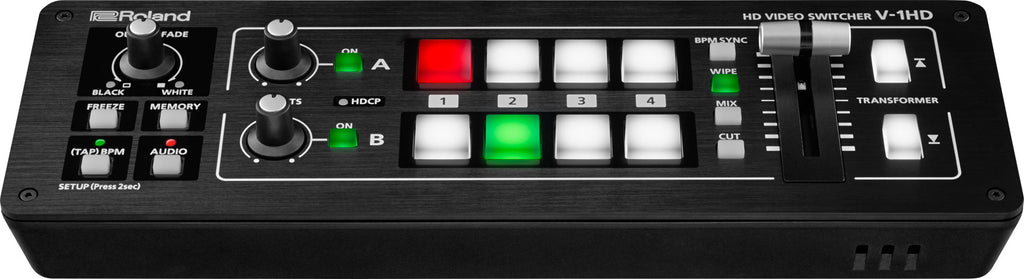 Roland V-1HD 4-Channel HDMI Video Switcher with Scalers and Effects