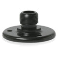AtlasIED AD-12BE Surface Mnt Male Mic Flange 5/8"-27 Thread Ebony Finish