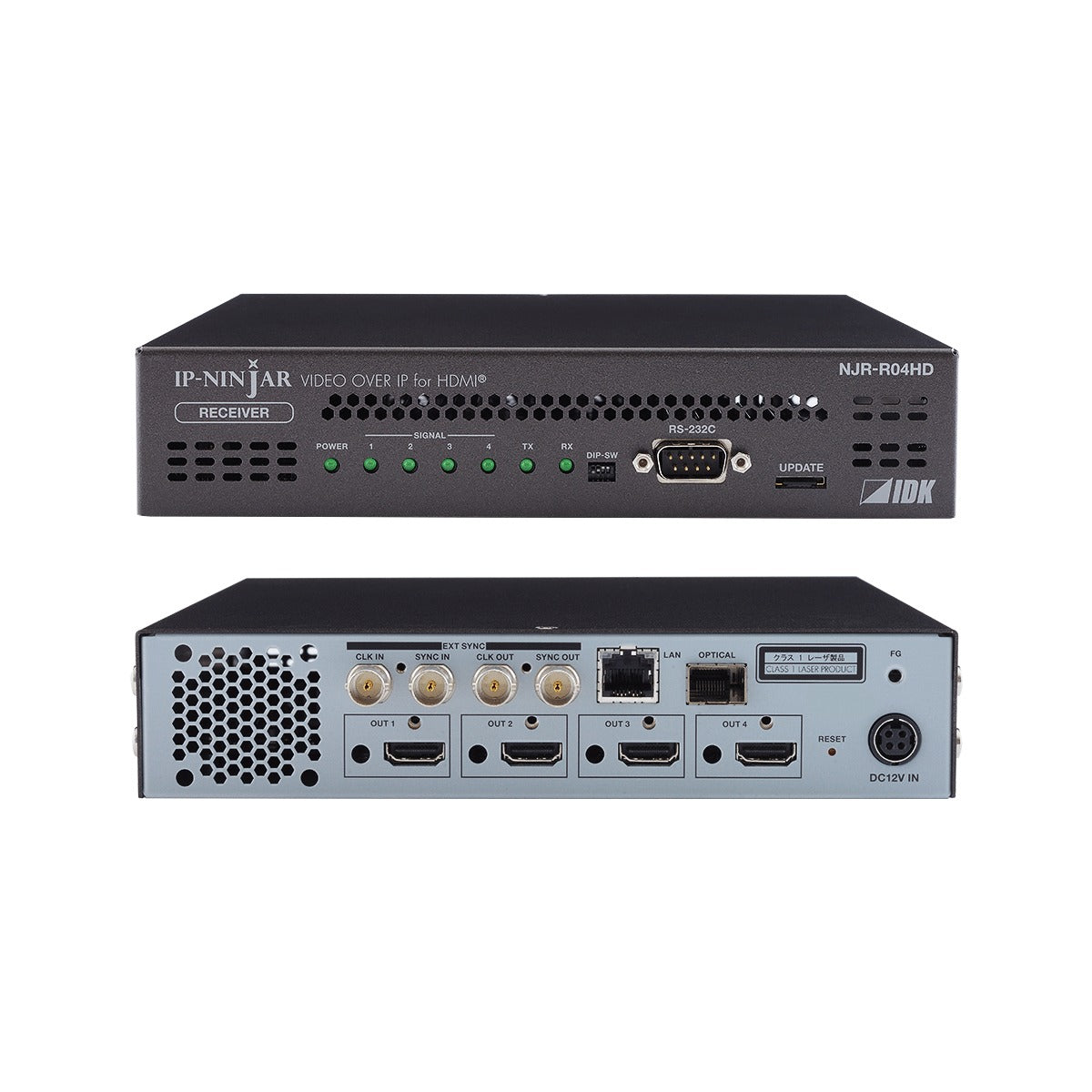 IDK NJR-R04HD-MM 4-Channel HDMI Decoder Multimode SFP+