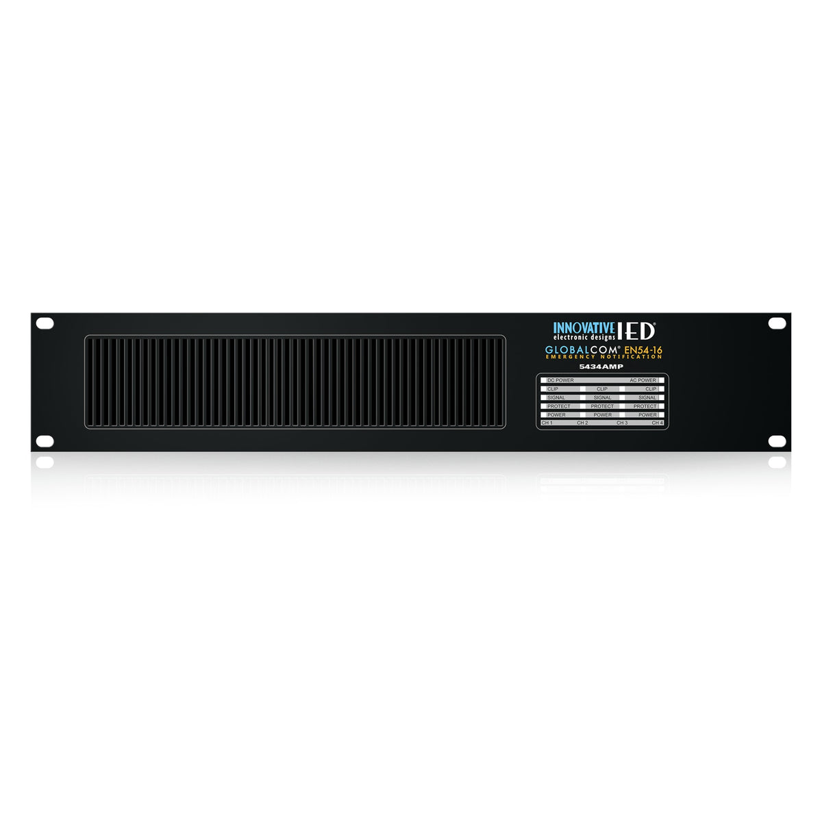 AtlasIED IED5434AMP GLOBALCOM® EN54-16 300W x 4-Channel Power Amplifier