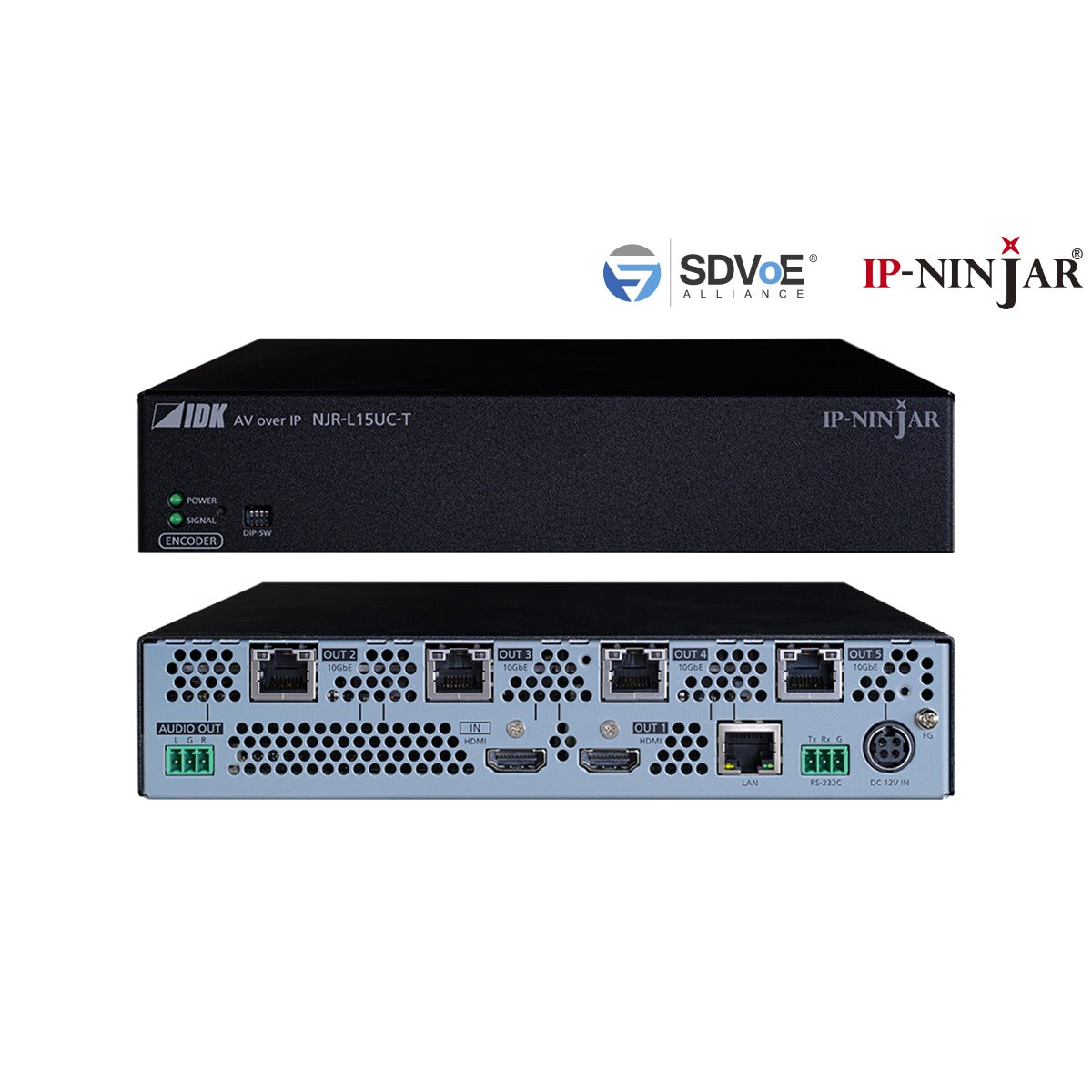 IDK NJR-L15UC-T 4K@60 HDMI Encoder 1 Input & 5 Outputs