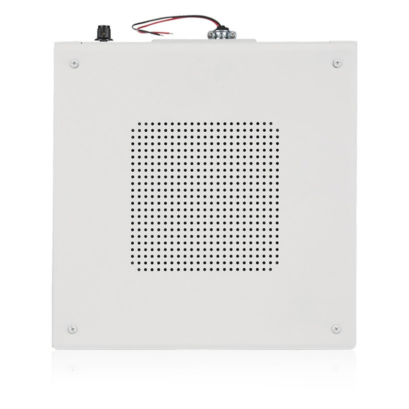 AtlasIED M1000-W Dual Cone Sound Masking Speaker with Enclosure, White
