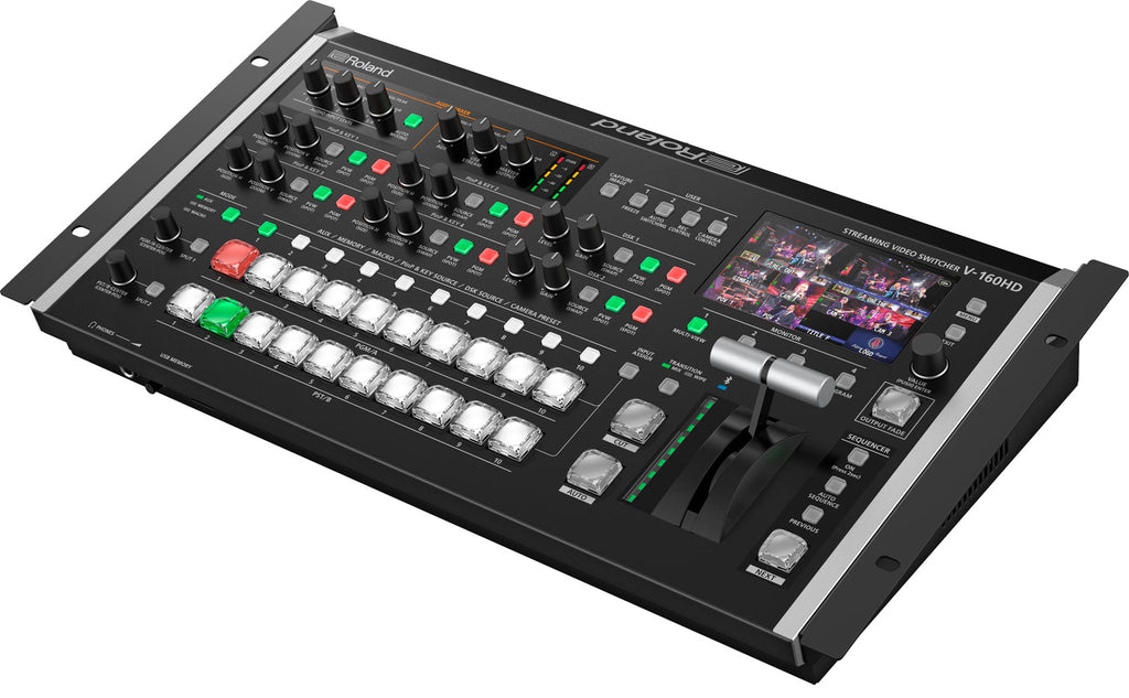 Roland V-160HD Hybrid 16-Channel Video Switcher with Streaming and Multiview