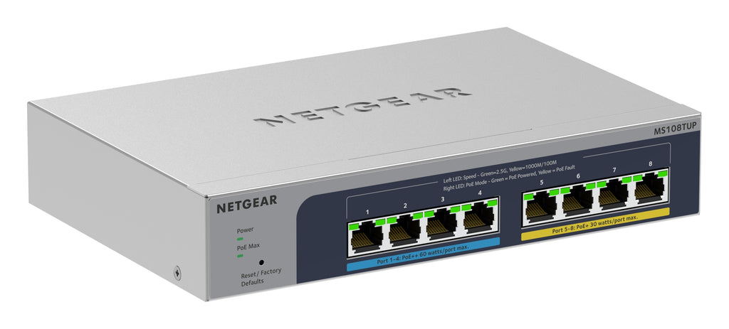 Netgear MS108TUP 8-Port PoE++ Switch