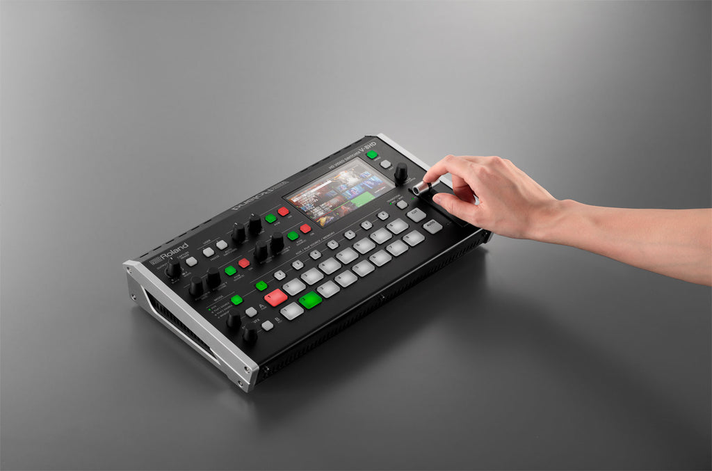 Roland V-8HD 8-Channel HDMI Video Switcher with Multiview and Audio Mixer
