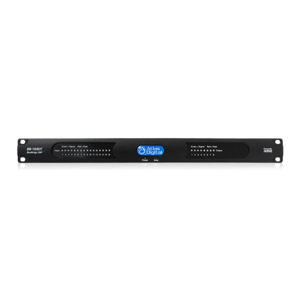 AtlasIED BB-168DT 16x8 Networkable DSP Device with Dante™, BB-168DT