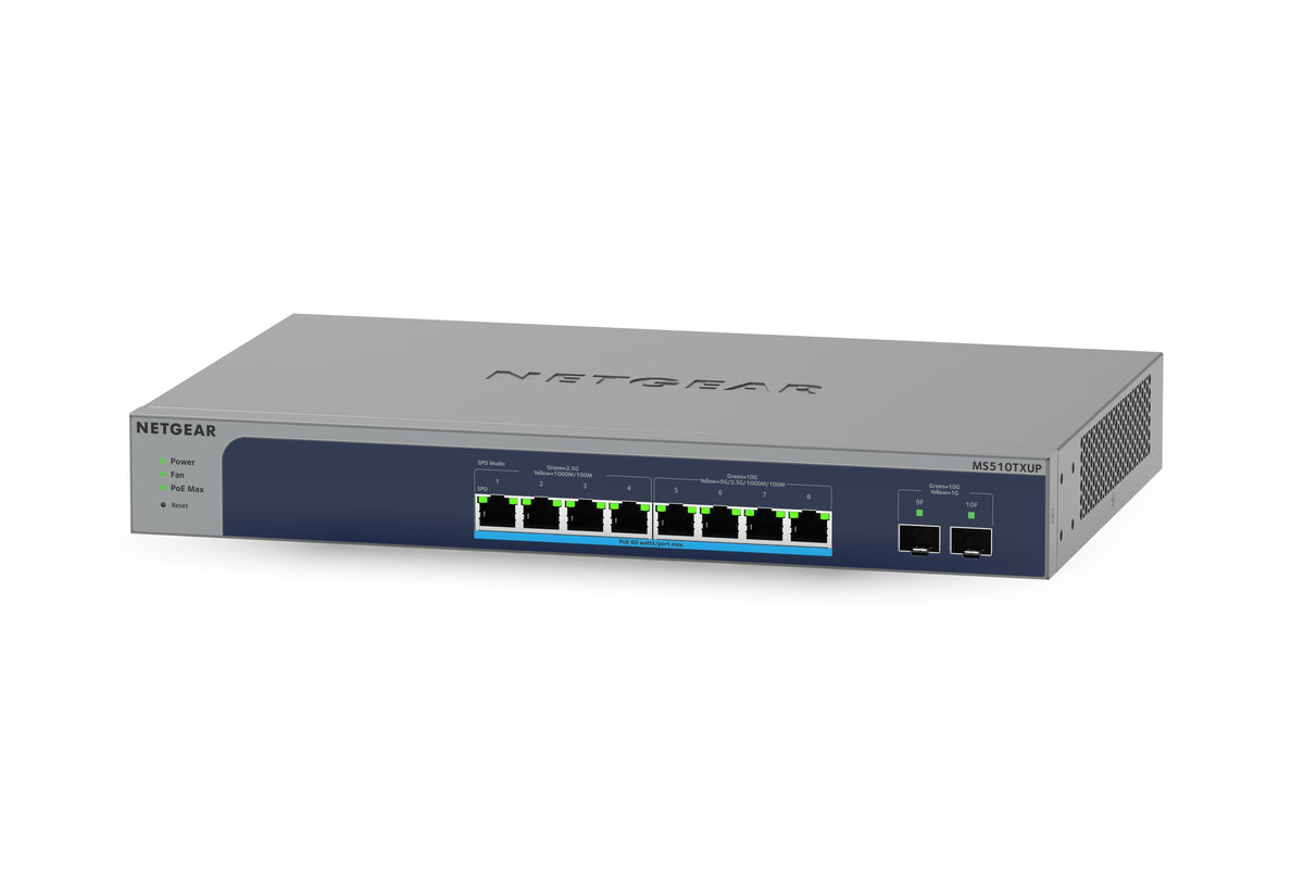 Netgear MS510TXUP Multi-Gigabit PoE++ Switch