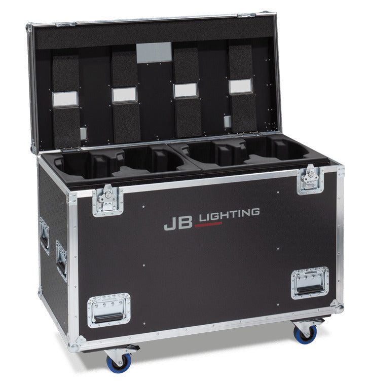 JB Flight case for 4x P9/P10 Amptown SIP foam