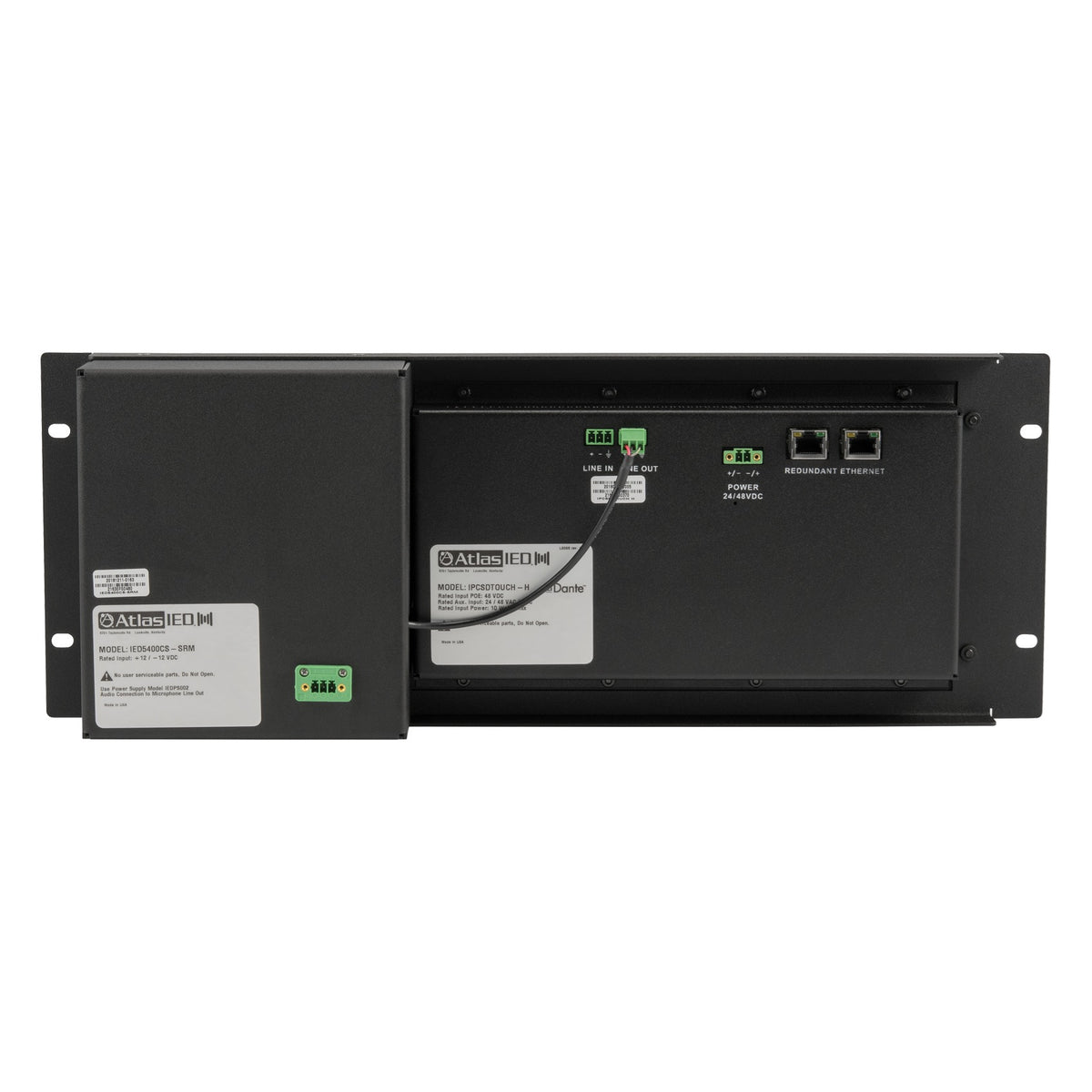 AtlasIED IED5400CS-SRM 8W Amplifier Rack Mount Kit for 5450CS, 5416CS, 550CS