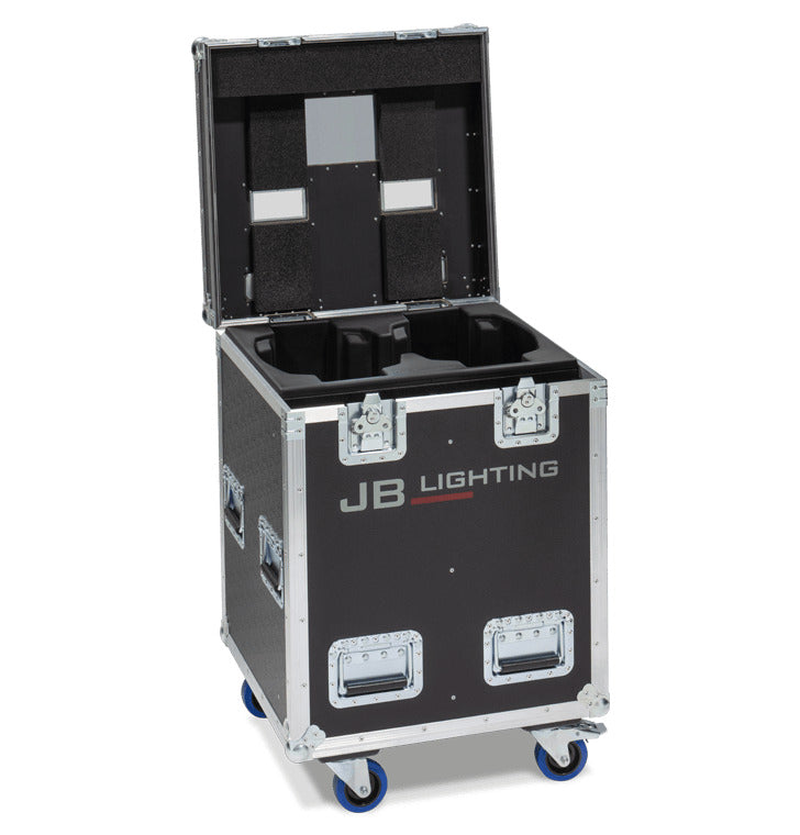 JB Flight case for 2x P9/P10 Amptown SIP foam