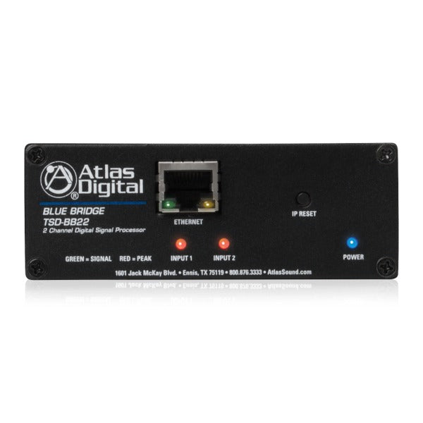 AtlasIED TSD-BB22 Networkable DSP Device
