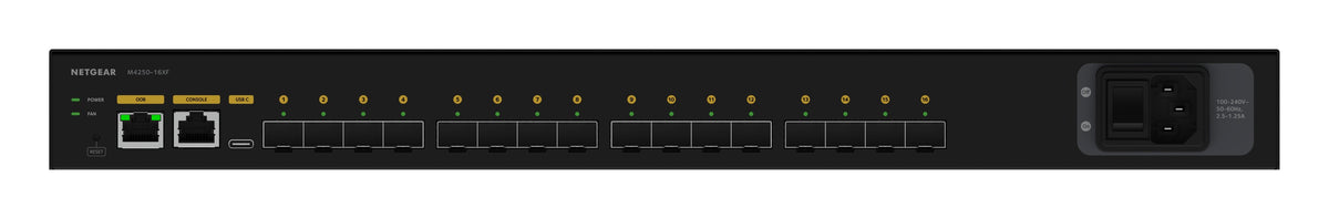 Netgear XSM4216F 16-Port SFP+ Managed Switch