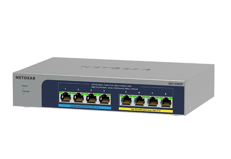 Netgear MS108UP 8-Port Switch PoE++