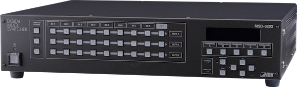 IDK MSD-6203 4K Digital Multi Switcher, 8 Inputs & 3 Outputs