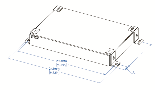 IDK FP-Z30 Mounting Hardware for 30 mm Height Products