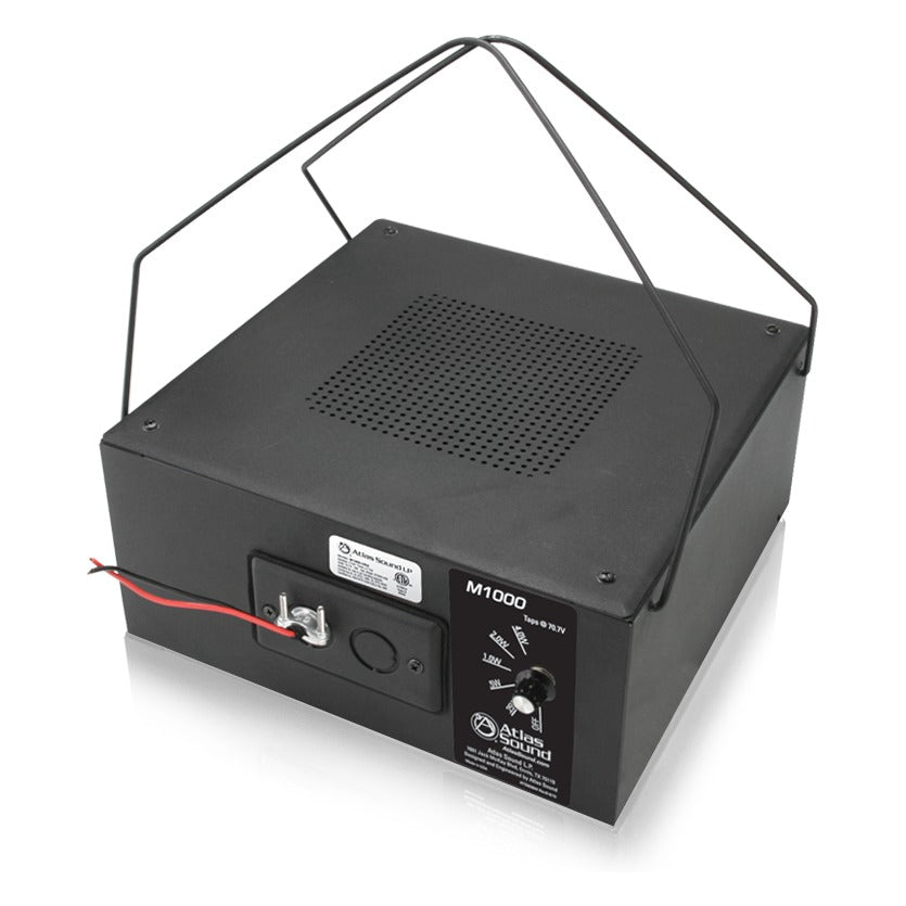 AtlasIED M1000 8" Dual Cone Sound Masking Loudspeaker with Enclosure