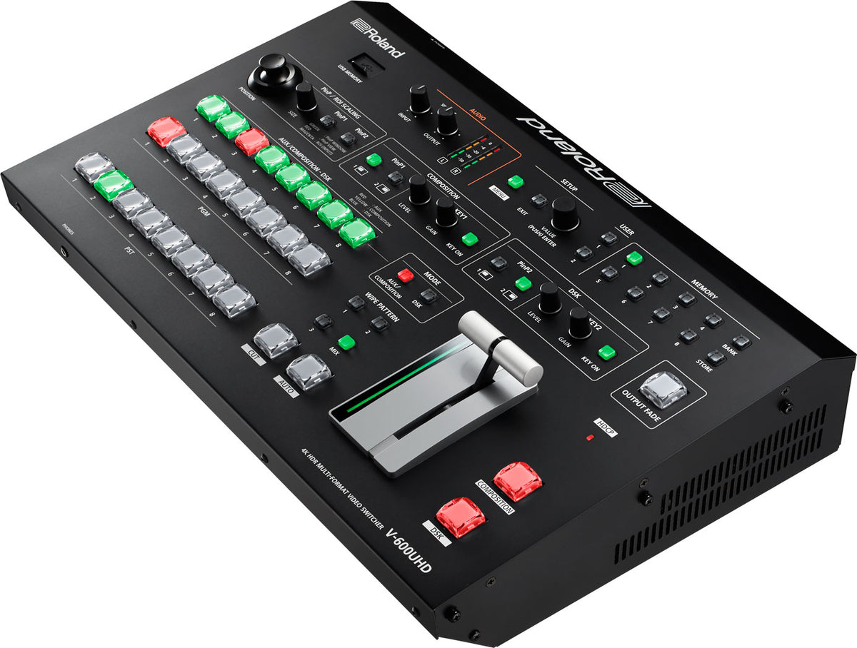 Roland V-600UHD 4K HDR Multi-Format Video Switcher