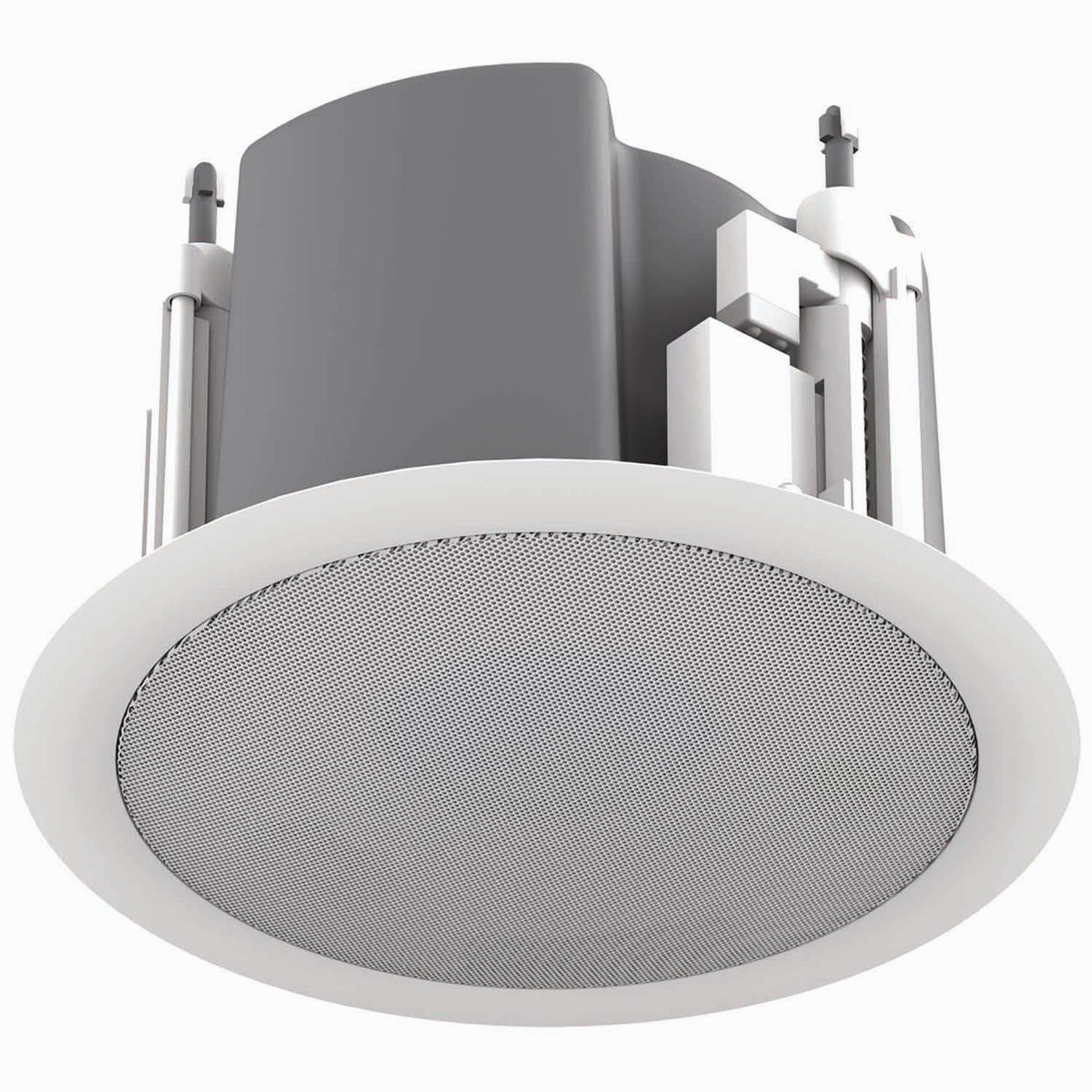 AtlasIED FAP33T-WEGR Round White Edgeless Grille for 3" In-Ceiling Speaker