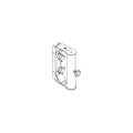NEXO IDT-PLADAPT pole mount adapter for ID84 and ID84L, line drawing
