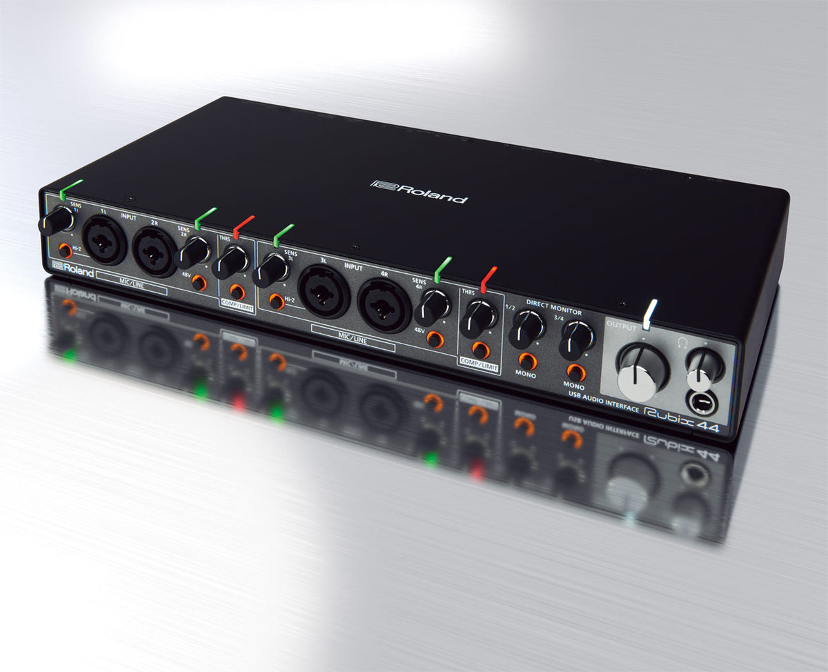Roland RUBIX44 4 In 4 Out Hi-Res USB Audio Interface for Mac, PC, and iPad