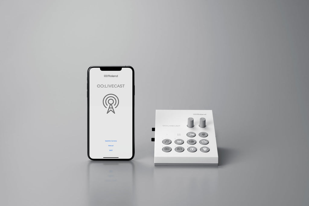 Roland GO:LIVECAST Live Streaming Studio for Smartphones