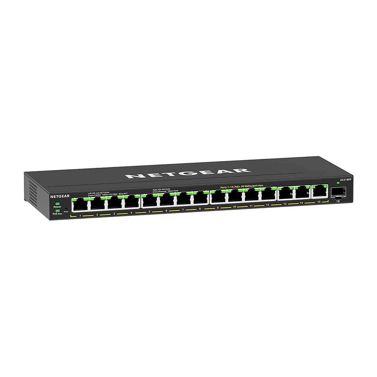 Netgear GS316EP 16-Port Switch