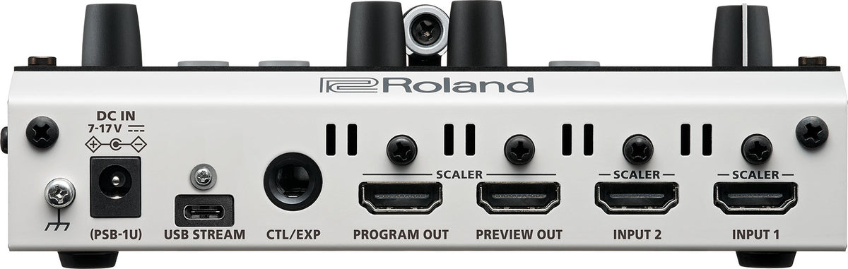 Roland V-02HDMKII 2-Channel HDMI Switcher with Scaler and USB-C Streaming