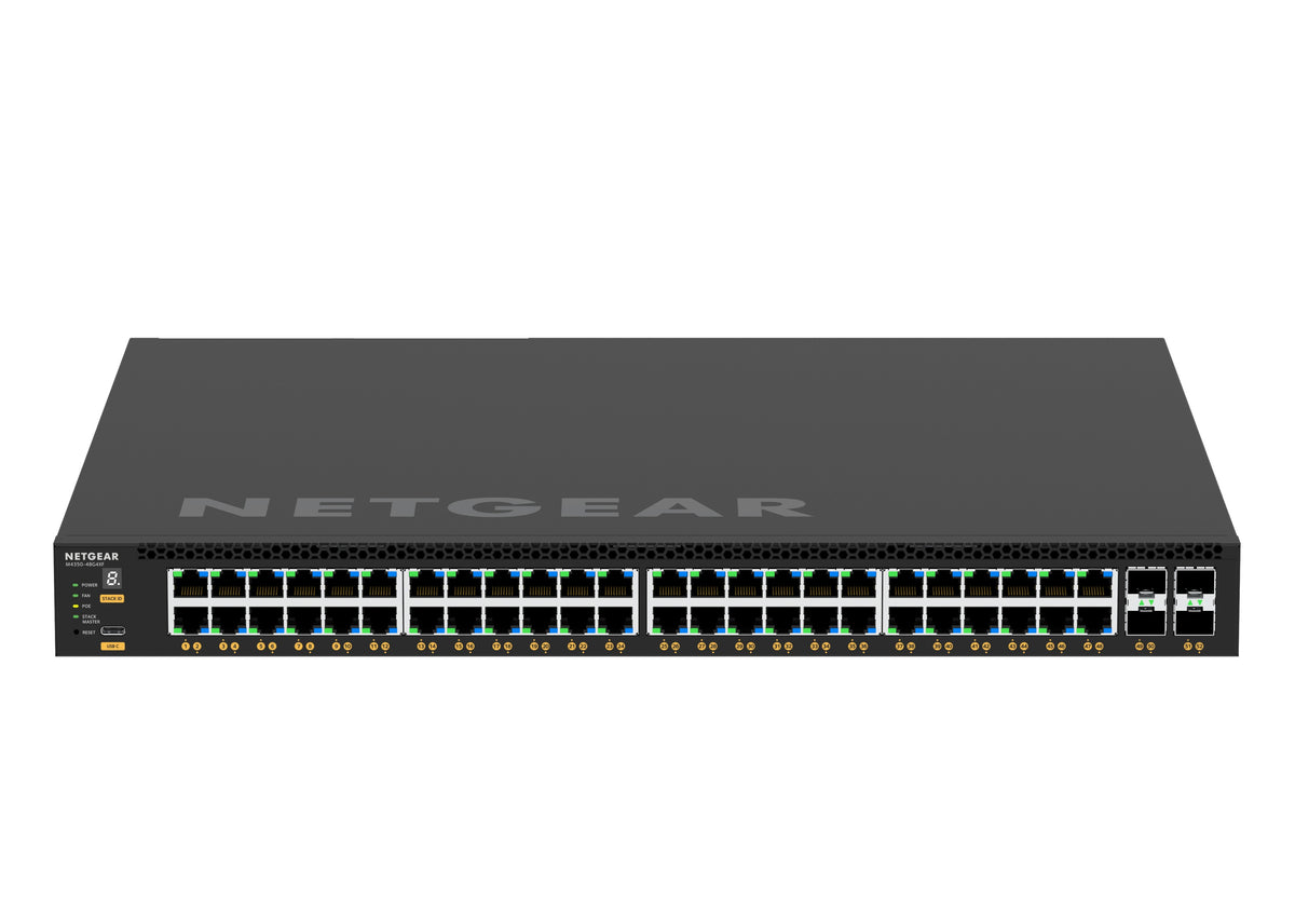 Netgear GSM4352 48-Port PoE+ Managed Switch with 4x SFP+
