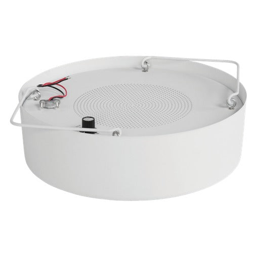 AtlasIED M1000R-W 8 Inch Dual Cone Sound Masking Speaker, White & Round