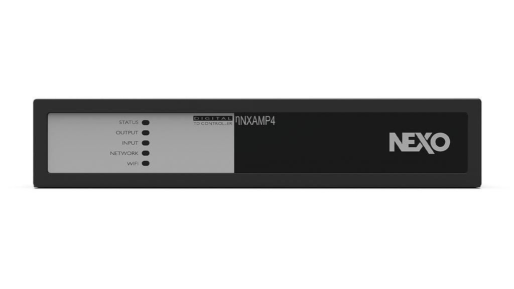 NEXO nanoNXAMP4 Powered TD Controller, front view