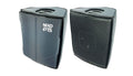 NEXO PNT-COV15 cover for P15, shown on the speaker next to an uncovered P15