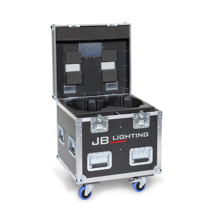 JB Flight Case for 2 X Sparx12 Amptown SIP foam
