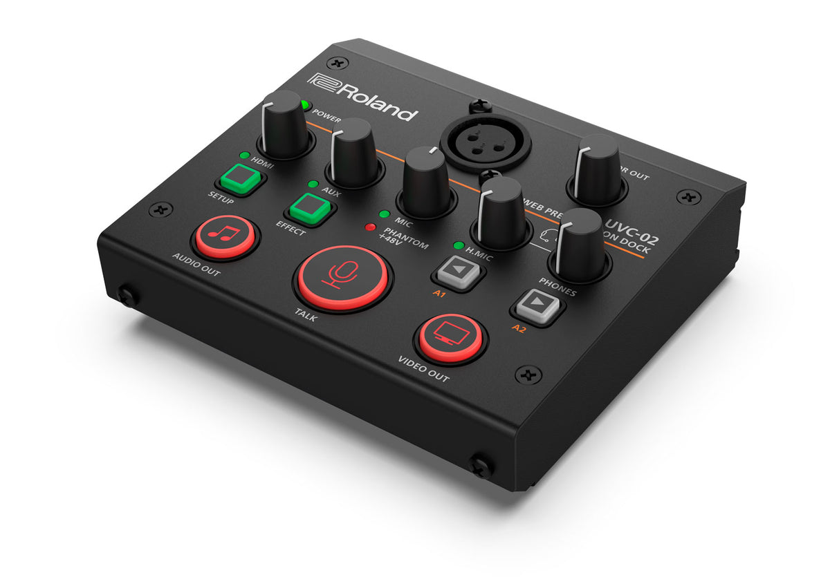 Roland UVC-02 USB Video Interface for HDMI Cameras and Microphones Livestreaming