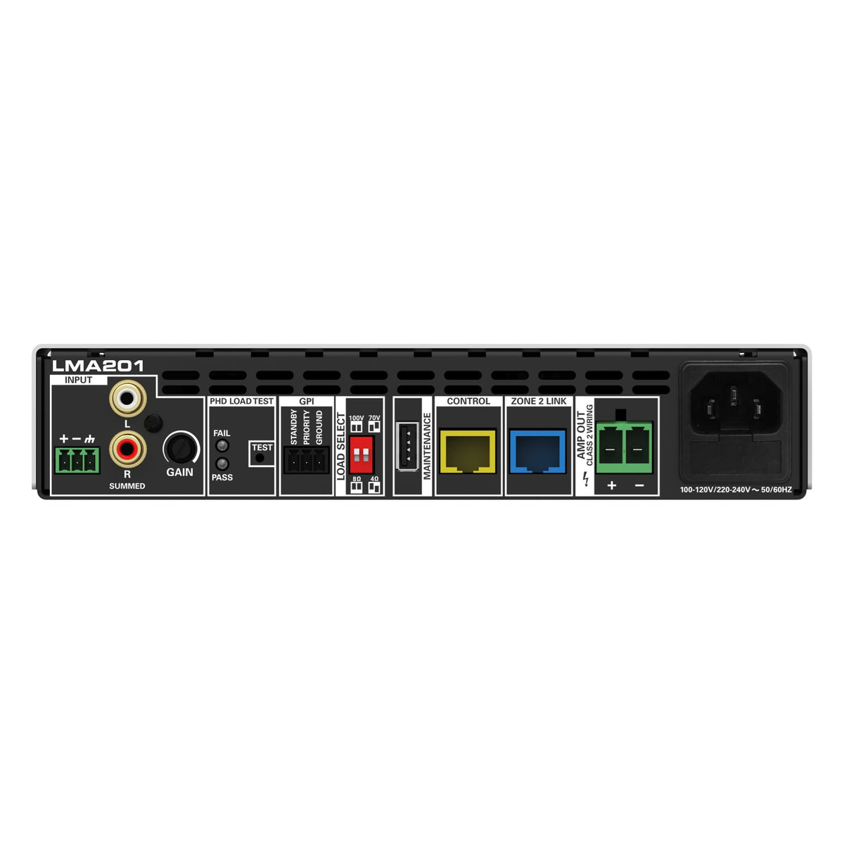 AtlasIED LMA201 LMA201, 200W Single-Channel Power Amplifier