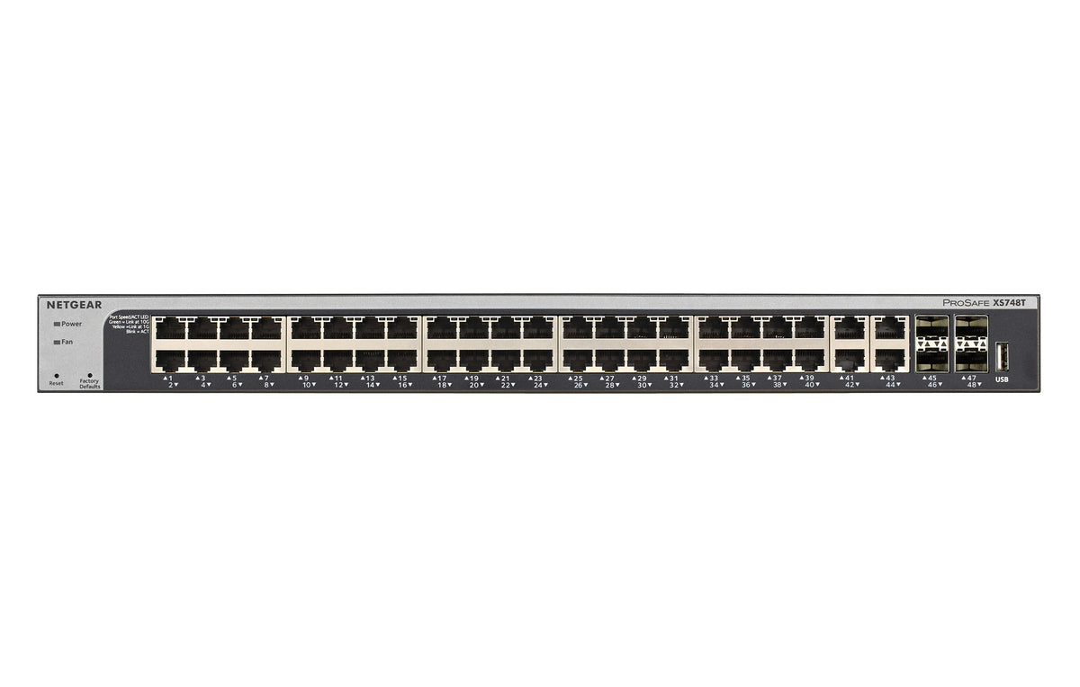 Netgear XS748T Ethernet Smart Managed Pro Switch