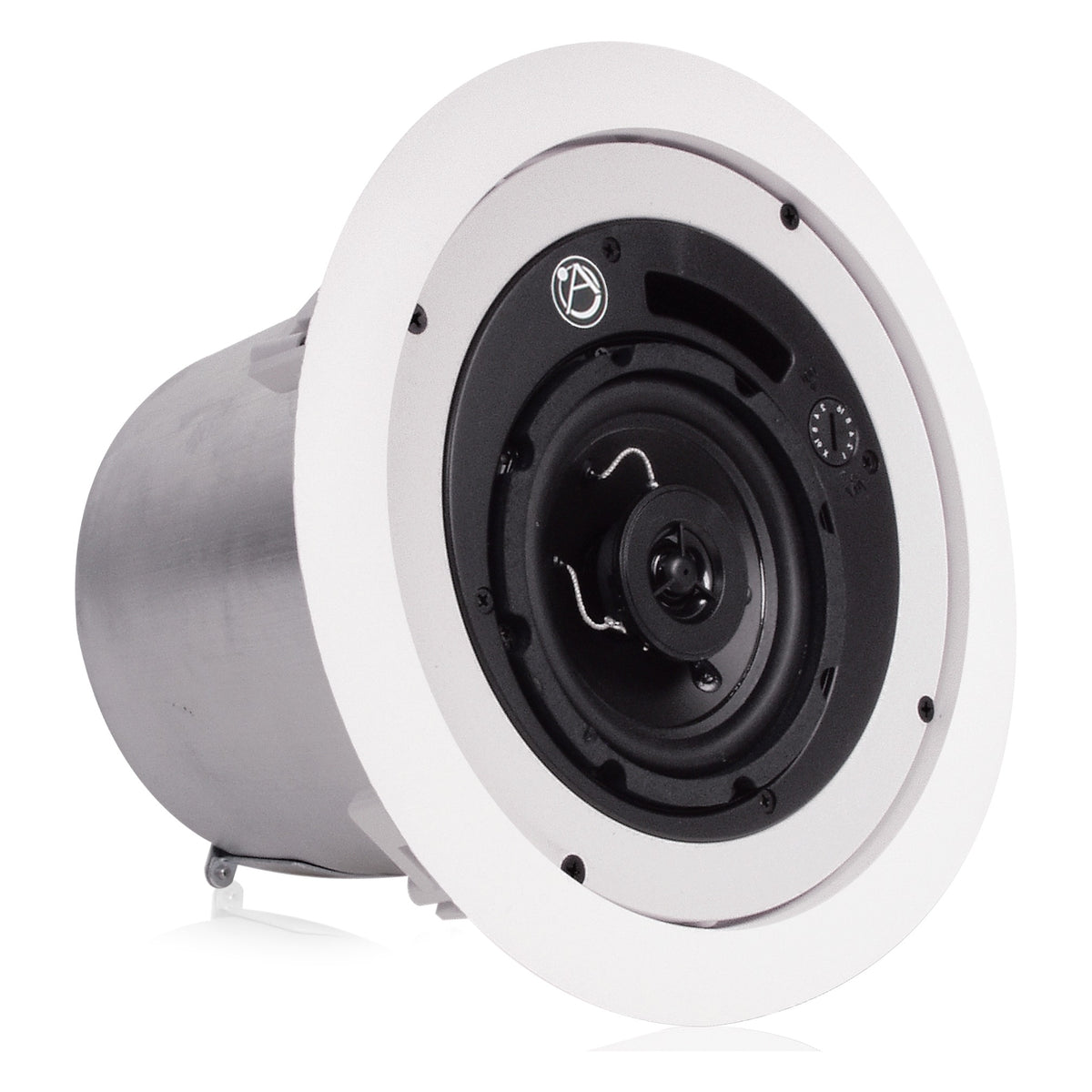 AtlasIED FAP42TEN 4" Coaxial In-Ceiling White Speaker with Transformer