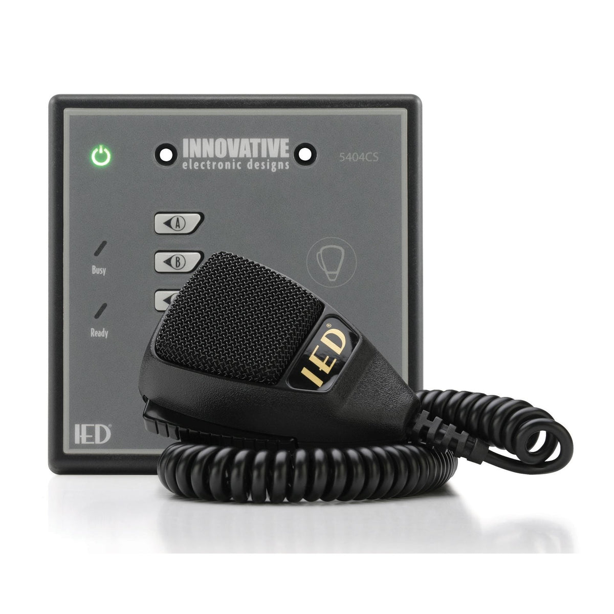 AtlasIED IED5404CS-H 4 Button Digital Microphone Station for Paging