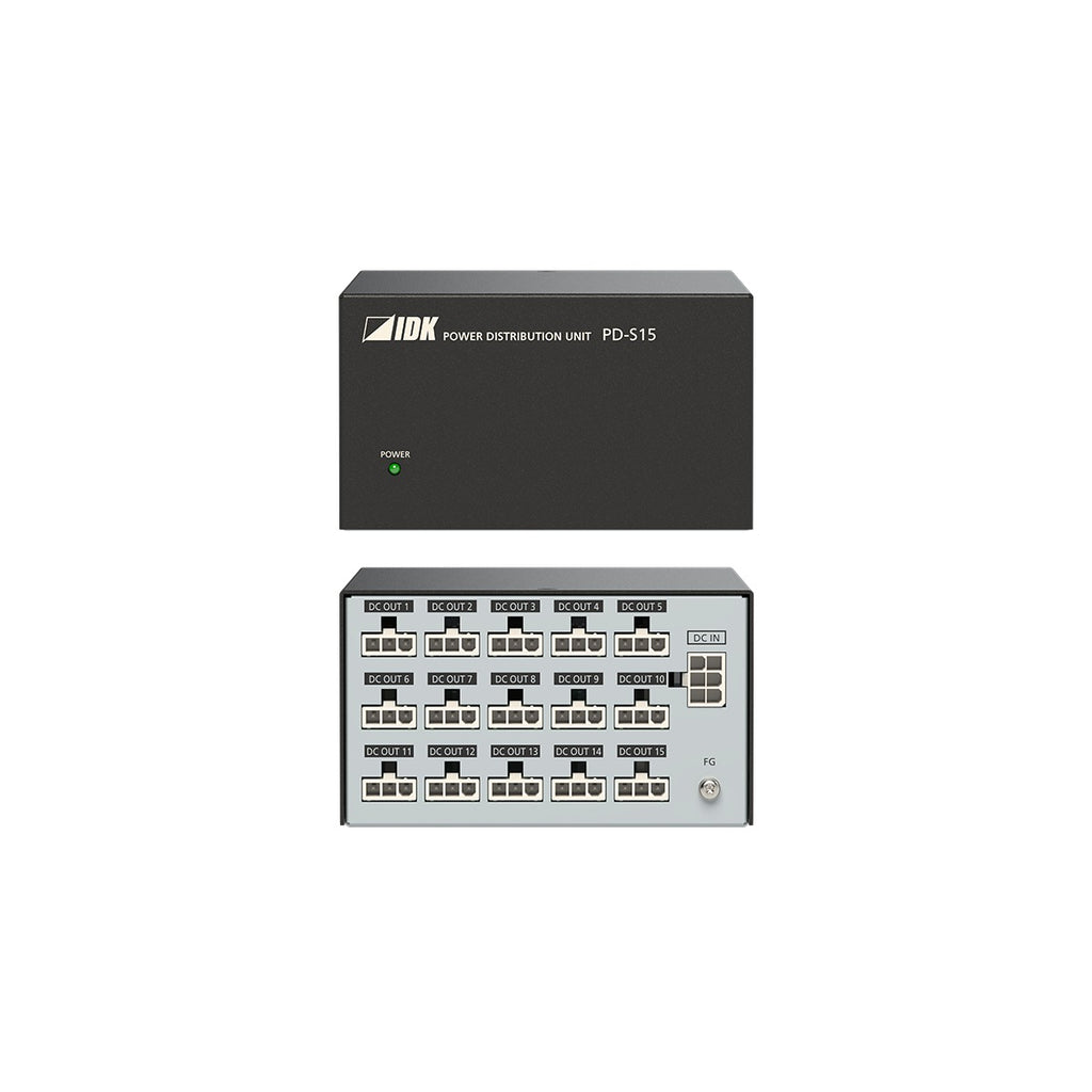 IDK PD-S15 Power Distribution Unit 5/12 V 15 Outputs